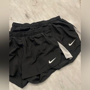 Nike Black Lined Dri-Fit Lined Shorts